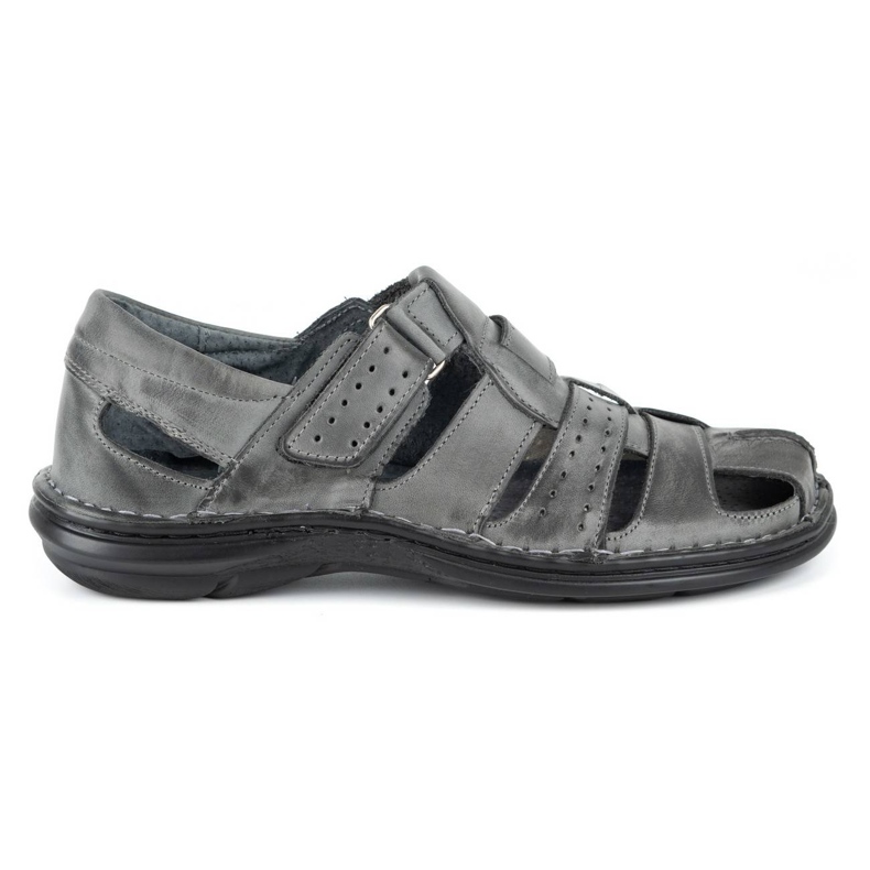 Olivier 467 Sandali da uomo grigi grigio