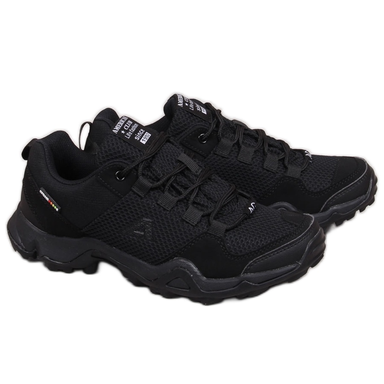 Scarpe sportive da trekking da uomo di colore nero American Club