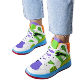 Sneakers verdi di Marjorie bianco