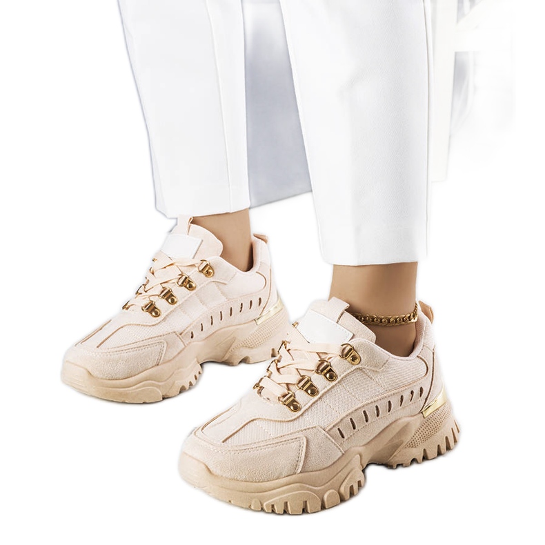 Sneaker beige Mindy