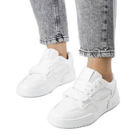 BM Sneakers bianche da donna Ollie bianco