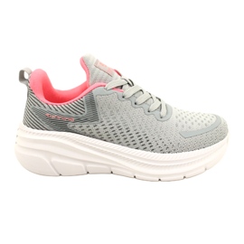 Scarpe sportive femminili McBraun 23SP38-5335 Grey-Peach grigio