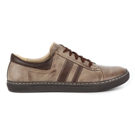 WASAK Scarpa casual da uomo in pelle 0150W marrone
