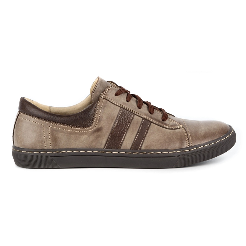 WASAK Scarpa casual da uomo in pelle 0150W marrone