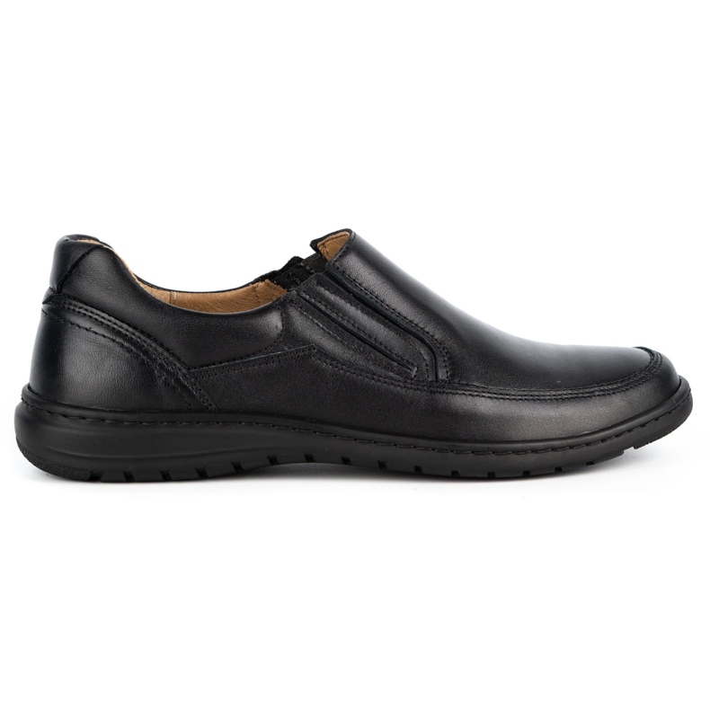 WASAK Slip-on da uomo in pelle 0115W nero