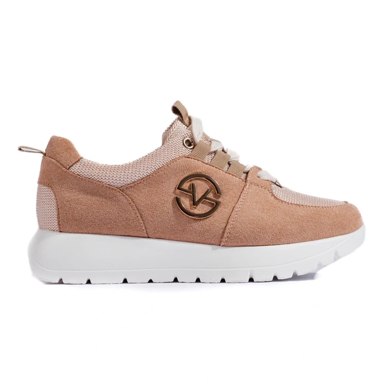 Vinceza scarpe sportive da donna beige