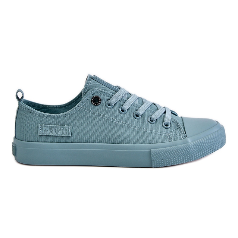 Sneakers basse classiche da donna Big Star LL274019 verdi verde
