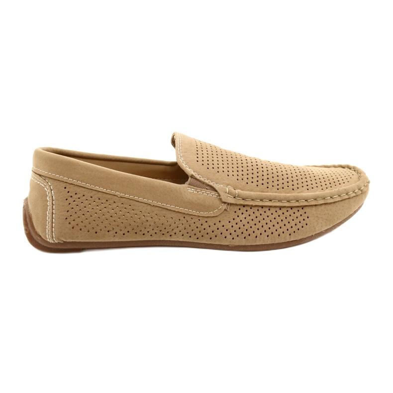 NEWS Mocassini beige da uomo