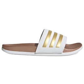 Ciabatte adidas Adilette Comfort W H03618 bianco
