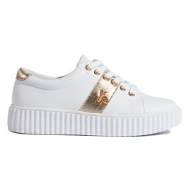 Scarpe sportive da donna Potocki bianche bianco