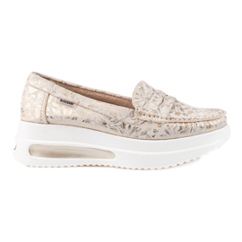 Mocassini pesanti da donna Shelovet beige
