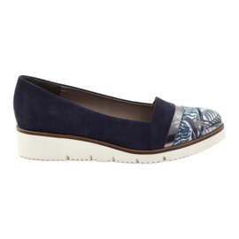 Edeo Comode scarpe LORDSY blu navy grigio