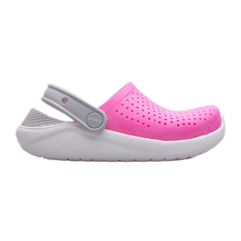 Zoccoli CROCS Literide Clog Kids 205964-6QR rosa