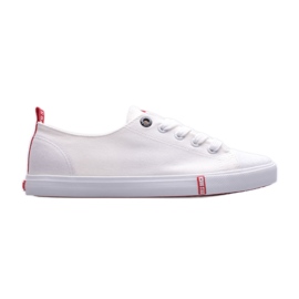 Sneakers da donna Big Star FF274087 bianco rosso