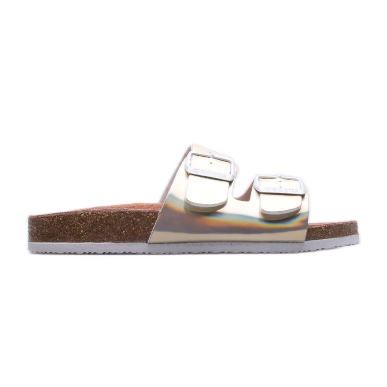 Ciabatte da donna Big Star HH274896 d'oro