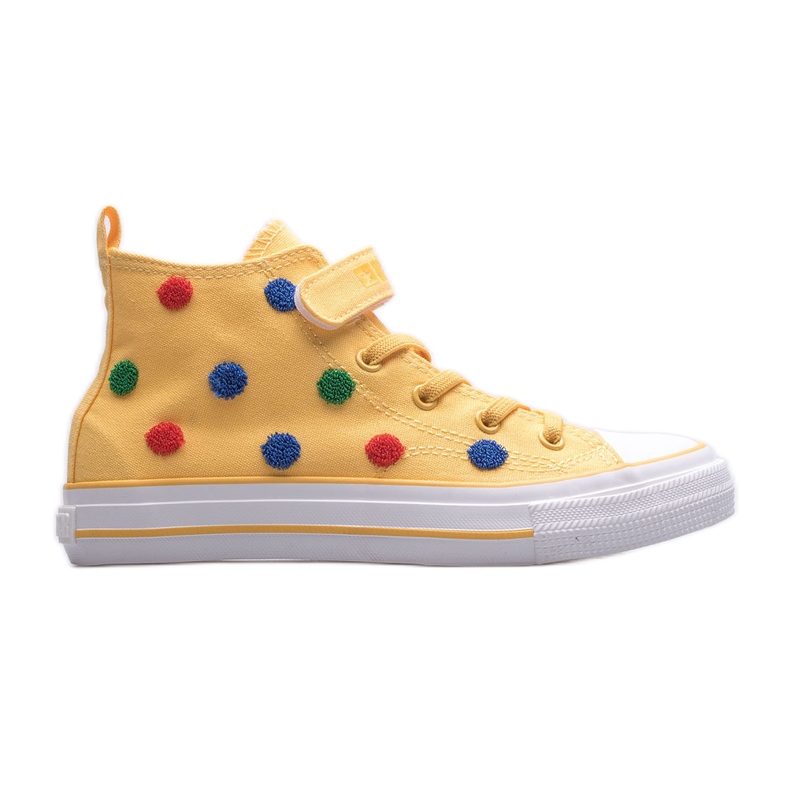 Sneakers da bambino Big Star JJ374062 giallo