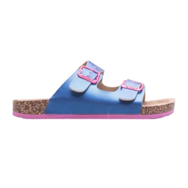 Pantofole per bambini Lee Cooper LCW-22-35-1187K blu