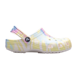 Zoccoli Crocs Tie Dye Graphic Kids 206995-94S multicolore
