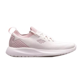 Scarpe per bambini 4F 4FJAW22FLOWF009-83S beige rosa