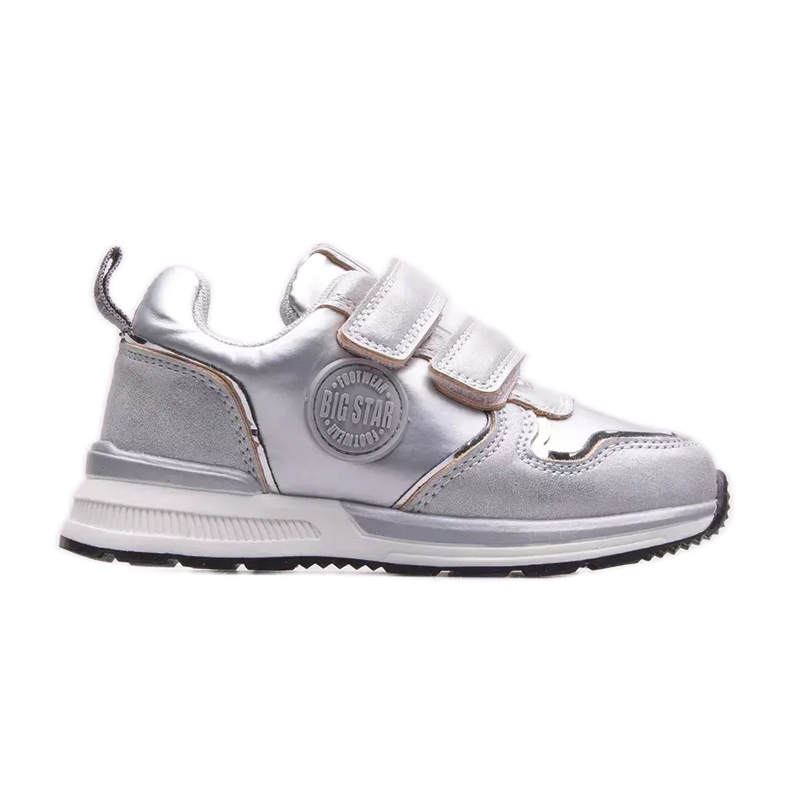 Scarpe per bambini Big Star KK374179 d'argento grigio