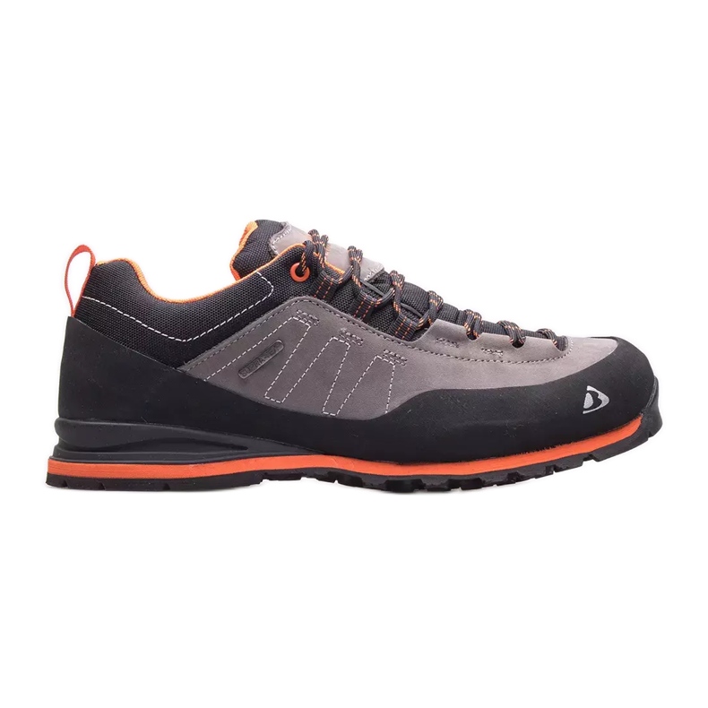 BERGSON Kibo Low Stx scarpe da trekking da uomo grigio