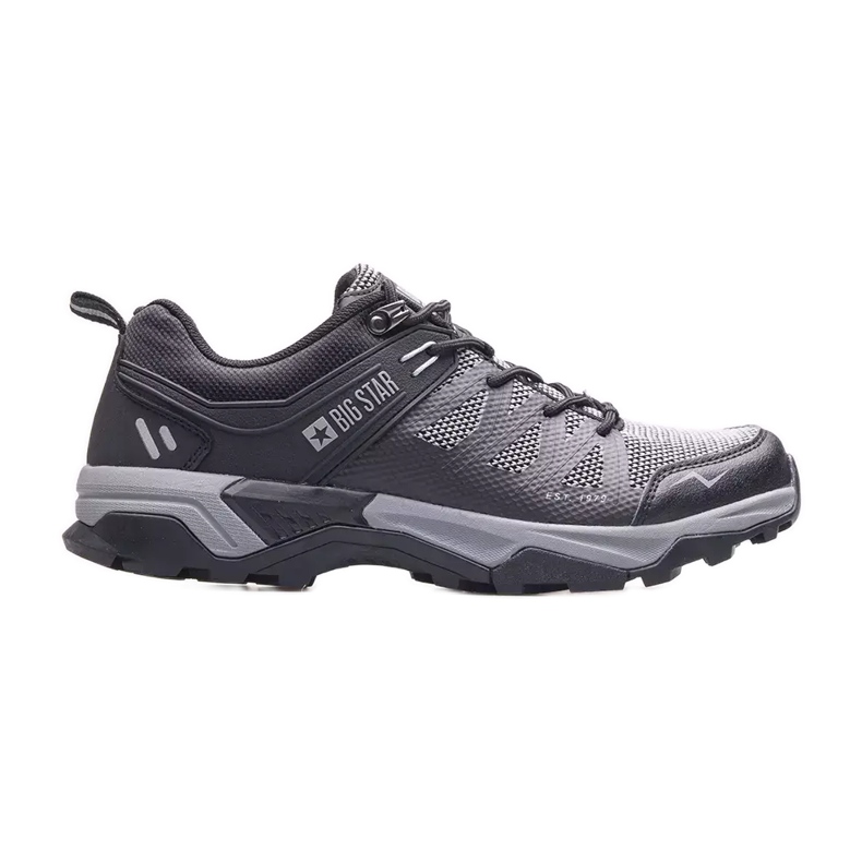 Scarpe da uomo Big Star KK174105 nero grigio