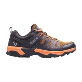 Scarpe da uomo Big Star KK174107 nero arancia