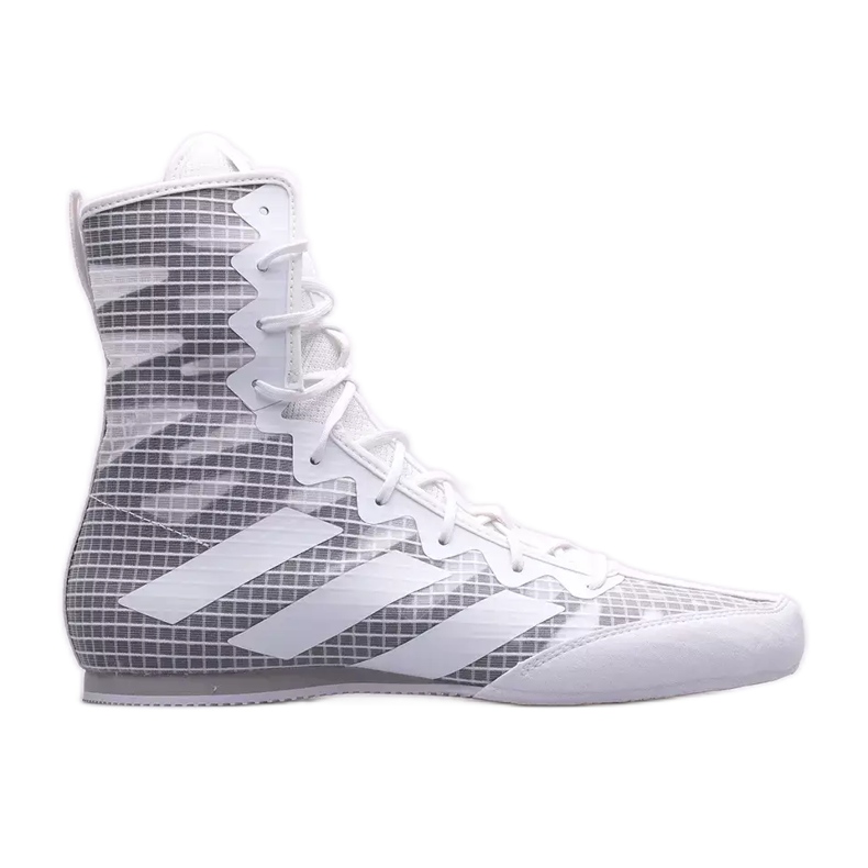 Scarpe da boxe adidas Box Hog 4 GZ6118 grigio