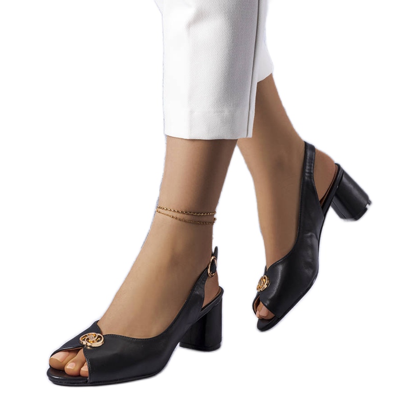 Eleganti sandali Grimard neri nero