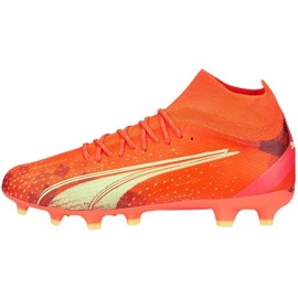 Scarpe da calcio Puma Ultra Pro FG/AG M 106931 03 arancia arance e rossi