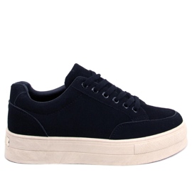 BM Sneakers con plateau Rhonda Black nero