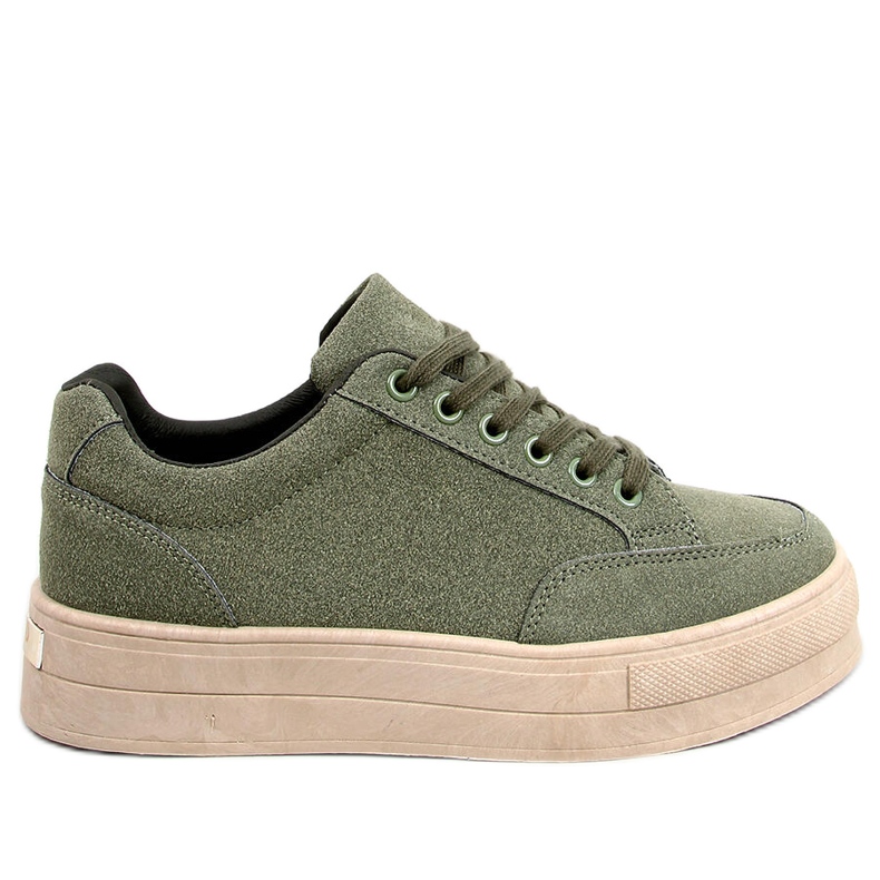 BM Sneakers con plateau Rhonda Green verde