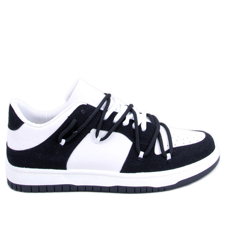 BM Sneakers Panda Hart BIANCO/NERO bianca