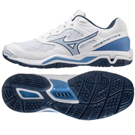 Scarpe da pallamano Mizuno Wave Phantom 3 M X1GA226022 bianca bianca