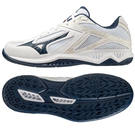 Scarpe da pallavolo Mizuno Thunder Blade 3 M V1GA217022 bianca bianca