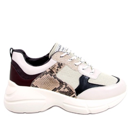 BM Sneakers Maud Beige da donna
