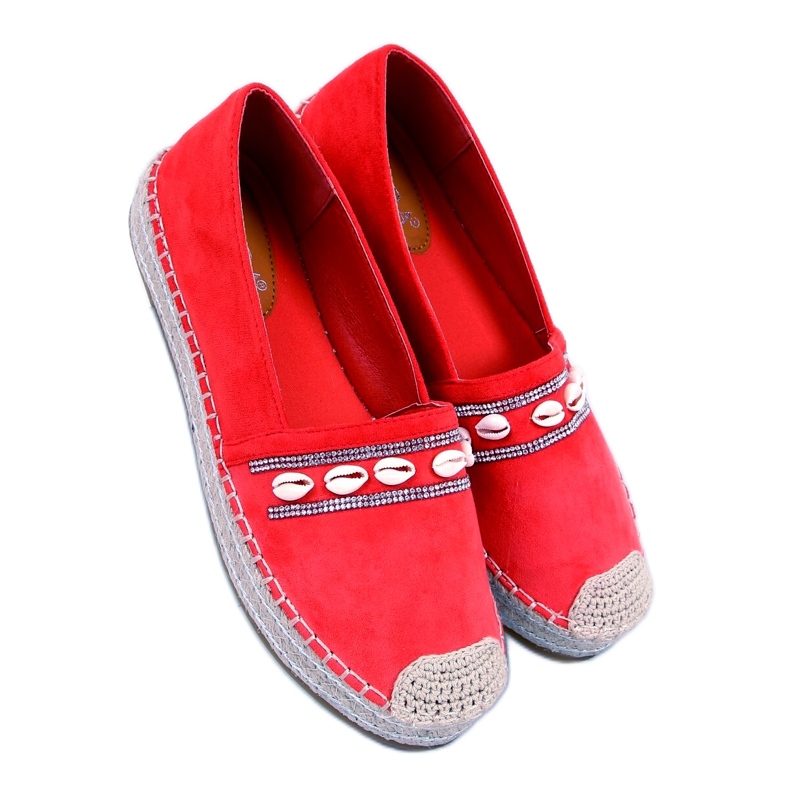 BM Espadrillas con conchiglia Ocean Orange arancia