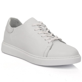 Scarpe sportive da uomo in pelle bianche T.Sokolski W22-472 bianco