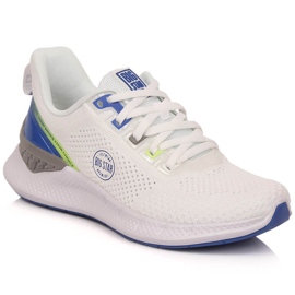 Scarpe sportive da uomo sneakers bianche Big Star LL174102 bianco