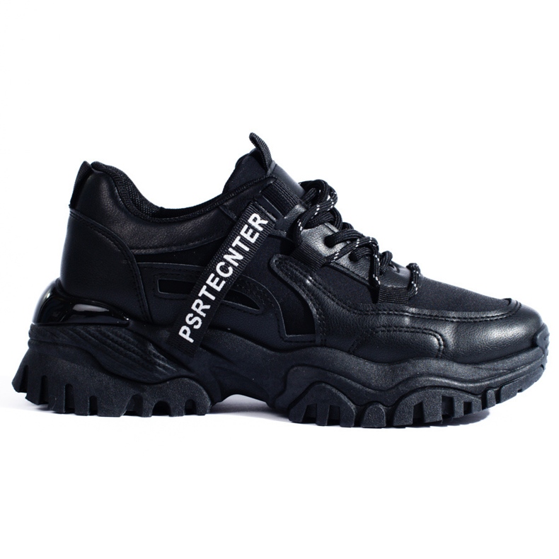 Seastar Sneakers Shelovet nere da donna con suola spessa nero