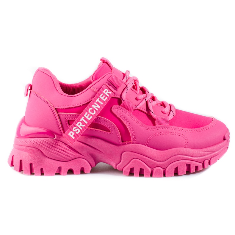 Seastar Sneakers da donna rosa Shelovet con suola spessa