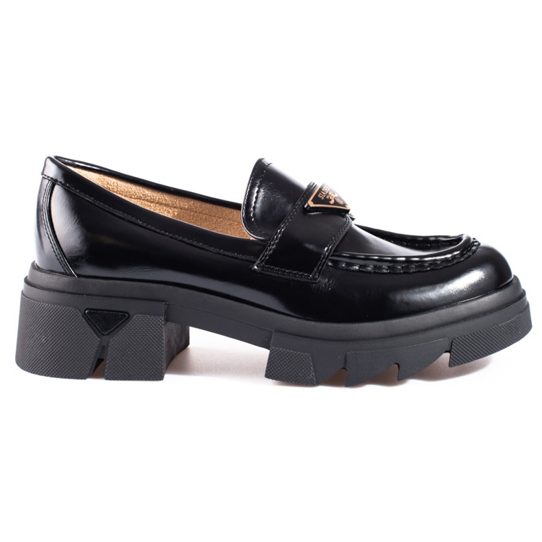 Seastar Mocassini da donna in vernice nera Shelovet nero