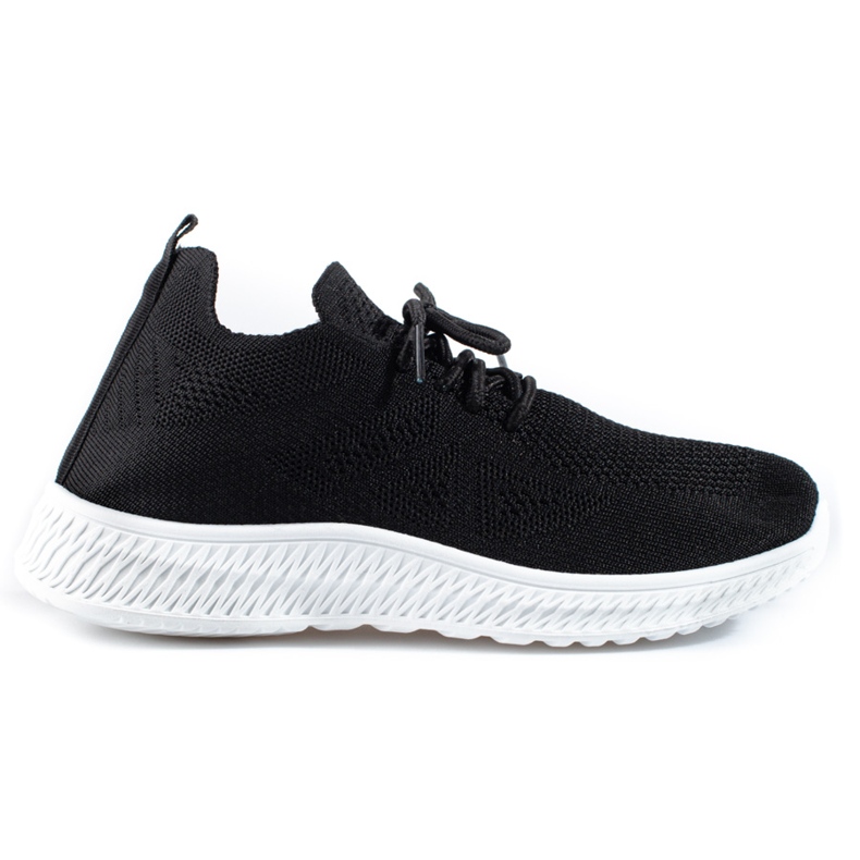 Shelovet scarpe sportive in tessuto nero