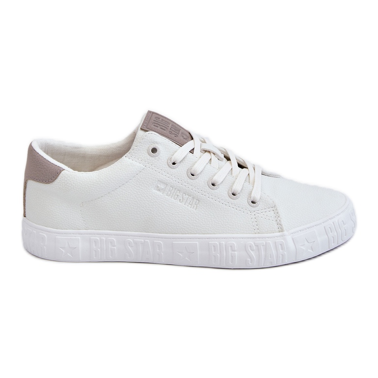 Sneakers Big Star da uomo LL174131 Bianche bianca