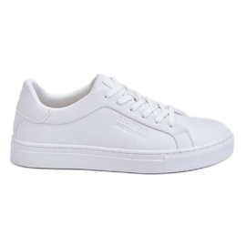 Scarpe sportive da uomo Memory Foam Big Star LL174193 bianche bianco