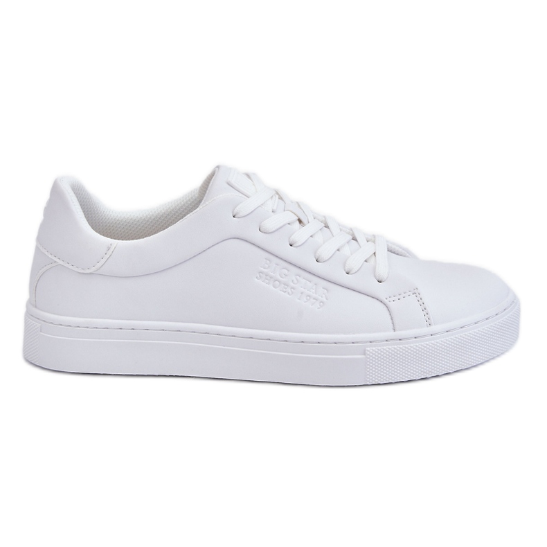 Scarpe sportive da uomo Memory Foam Big Star LL174193 bianche bianca