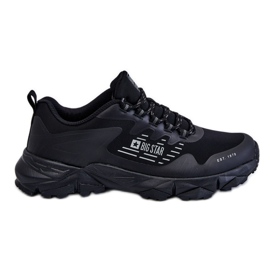 Scarpe sportive da uomo con sistema Memory Foam classico Big Star LL174127 nere nero