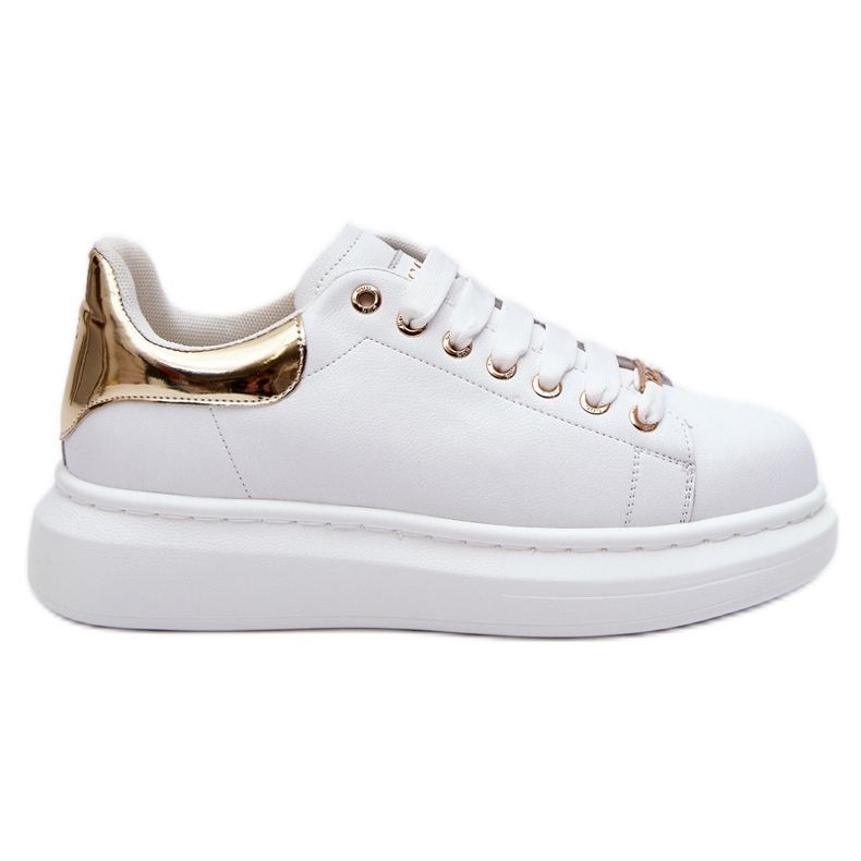Scarpe Sportive da Donna GOE LL2N4011 Bianche-Oro bianca