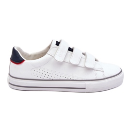 Sneakers Velcro Uomo Big Star LL174632 Bianche bianco