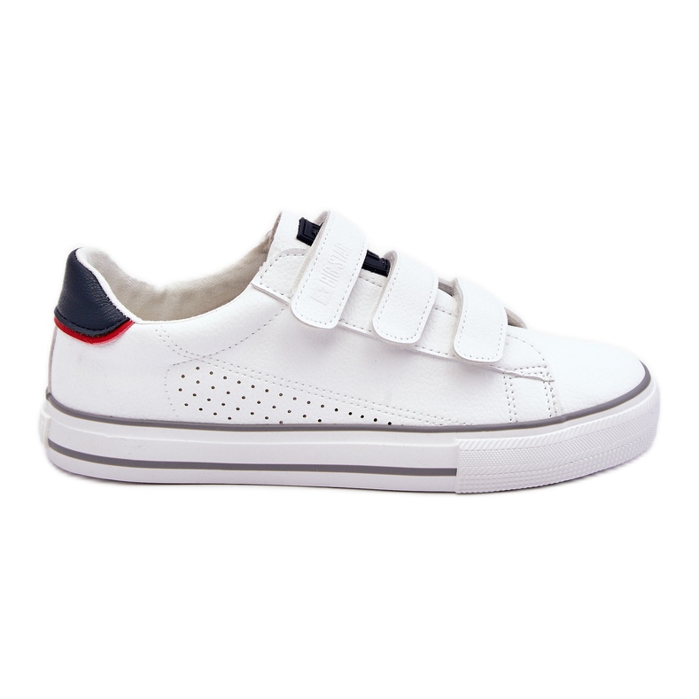 Sneakers Velcro Uomo Big Star LL174632 Bianche bianca